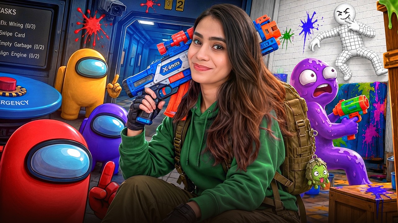 PHASMOPHOBIA CHALLENGE | SUPER BATTLE GOLF DONE !kick