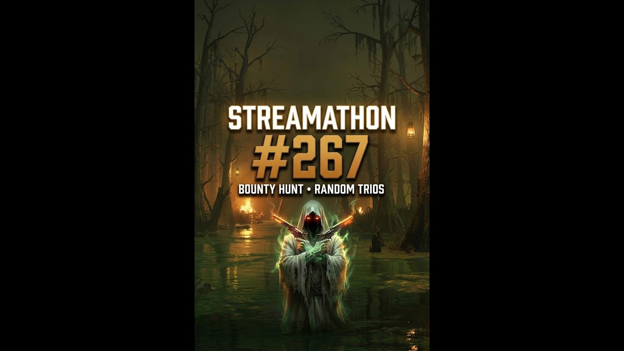 Hunt: Showdown 1896 | Streamathon Day 267 | Bounty Hunt Random Trios LIVE
