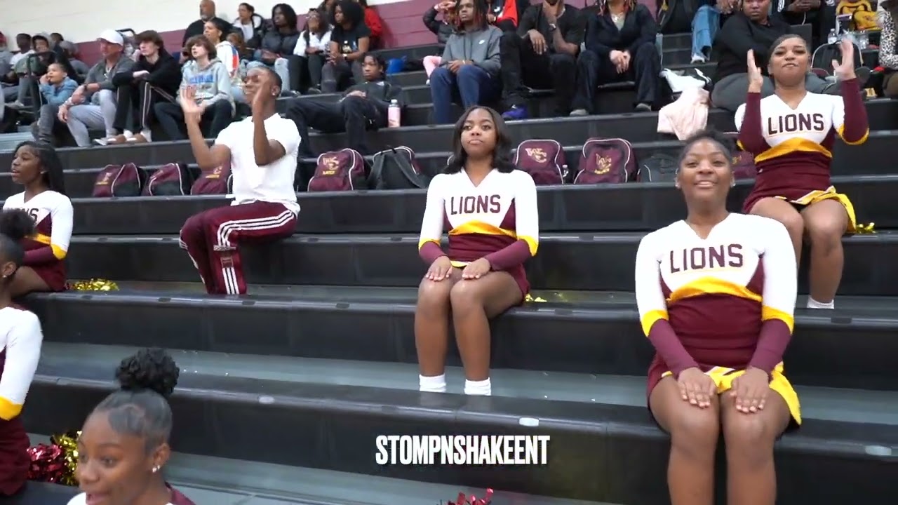 WEST CHARLOTTE AND CHAMBERS CHEERLEADERS BRING THE HEAT! A MUST SEE!
