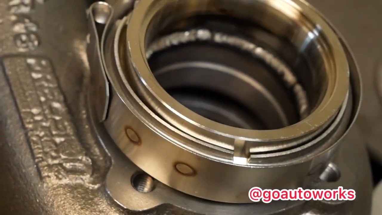 Unboxing & Modifying Precision Turbo... converting to vband outlet