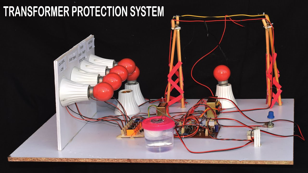 Smart Transformer protection system using Arduino II Best Electrical engineering project on thef