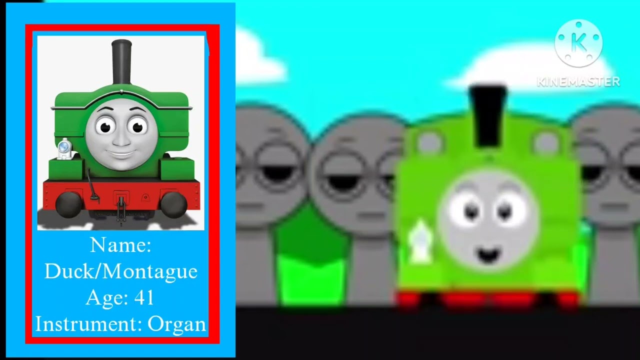 Thomas and friends sprunki characters