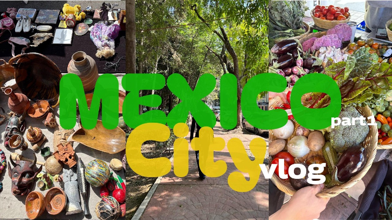 MEXICO CITY vlog part1｜メキシコシティガイド