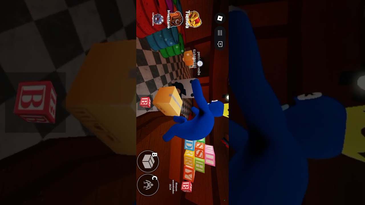 Jugando raimbow friends