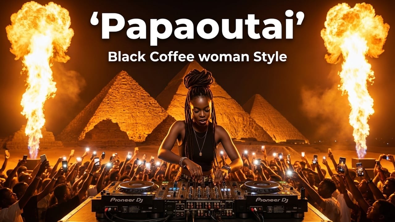 Papaoutai (Black Coffee woman Style) - Afro House Female Version 🇿🇦 Deep Vibes