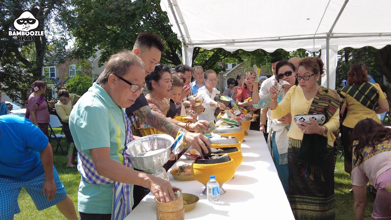 Tuk baht ceremony for Grandma's 100th day since passing