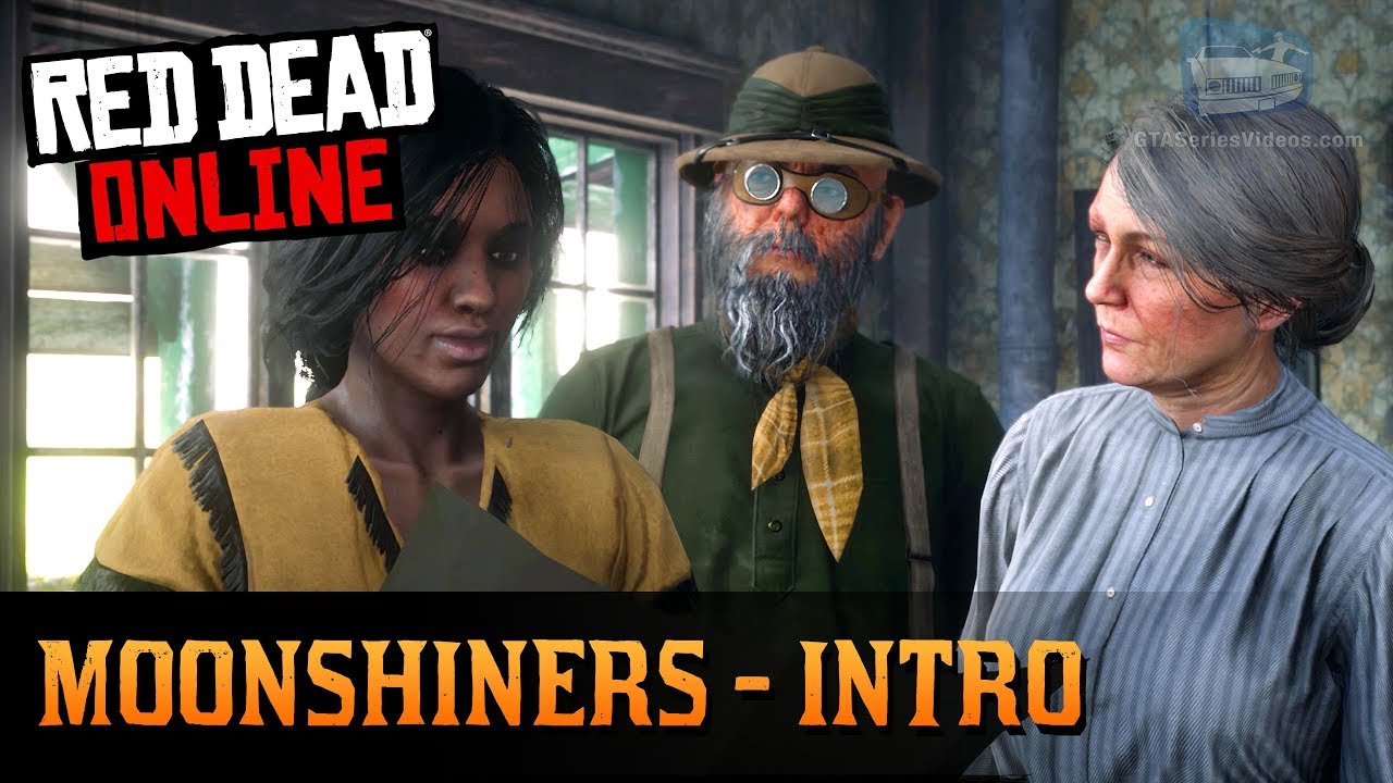 Red Dead Online: Moonshiners - Intro Mission (Rescue Cook and Get Equipment)