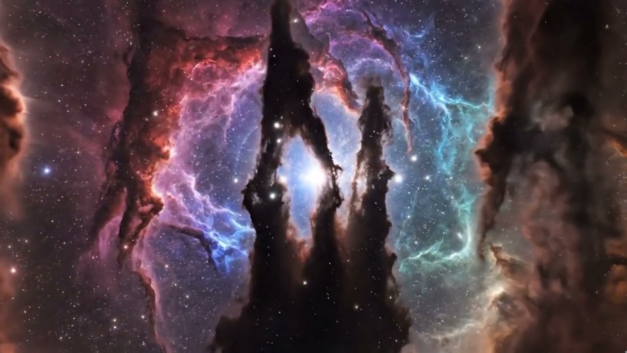MUSIC！Deep space & Meditation & Awe &  Tranquility #shorts #DarkAmbient #SpaceAmbience #DeepSpace