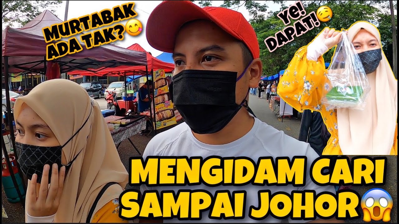 AKAK FATIHA MENGIDAM APA TU? | JALAN2 BAZAR JOHOR | NASI BERIANI HAJI ISMAIL MEMANG PADU! VLOG IJAT