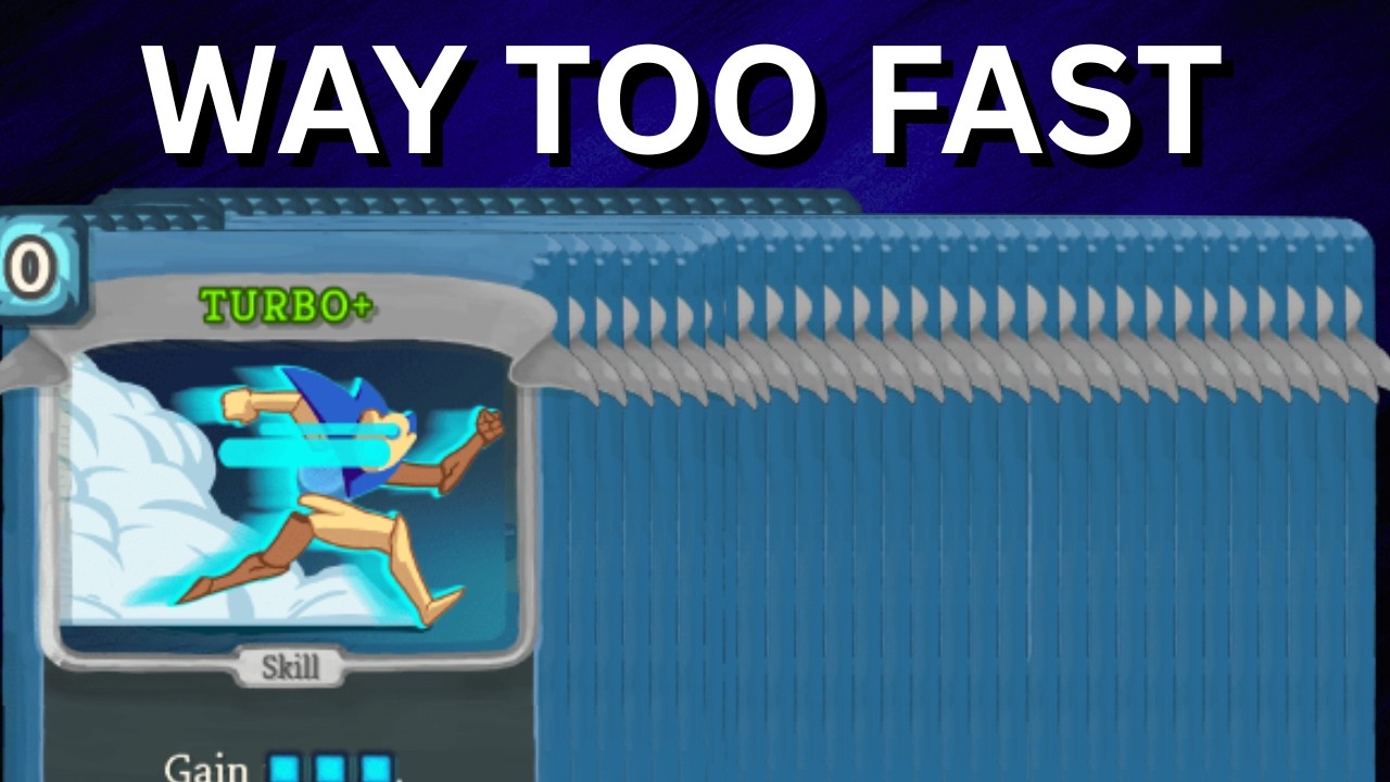 WE MIGHT HAVE NEEDED 1 MORE TURBO