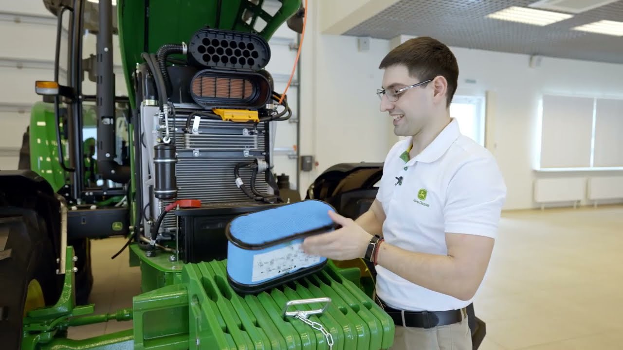 Обзор трактора John Deere серии 6B