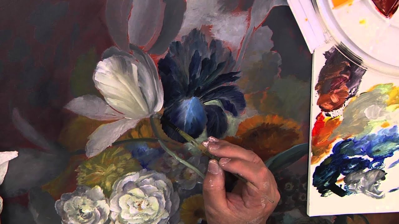 Dutch Masters Video 12 Painting the Upper Flowers