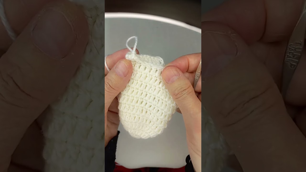 Tığ işi örgü beyaz çorap yapımı #crochet #örgü #knitting #elisi #handmade #örgüçorap