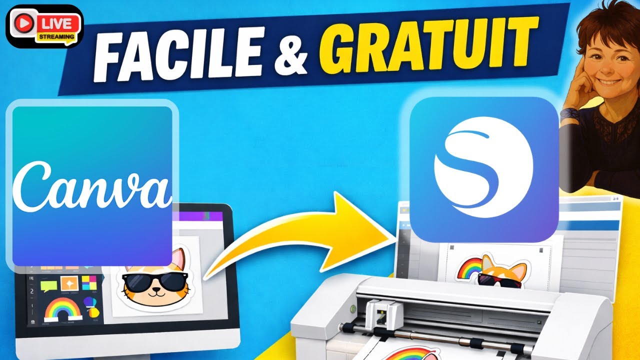 Canva + Silhouette Studio : des images GRATUITES pour un Print & Cut facile