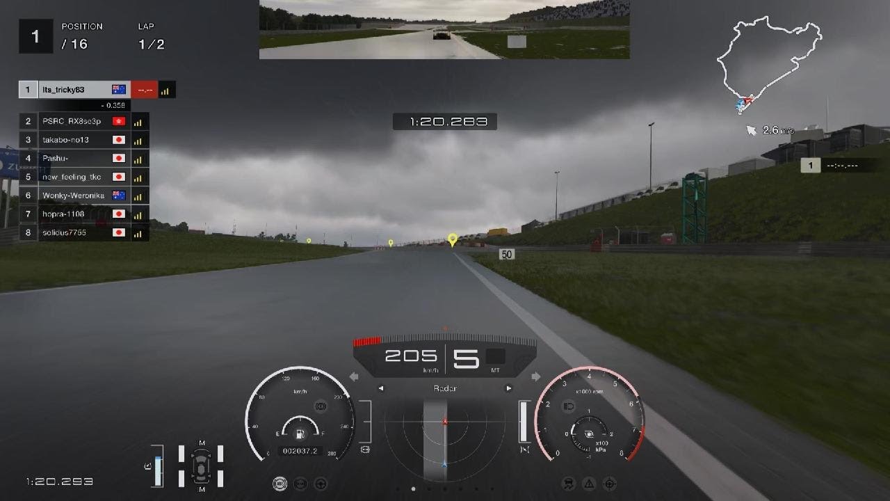 A win at a wet ring!