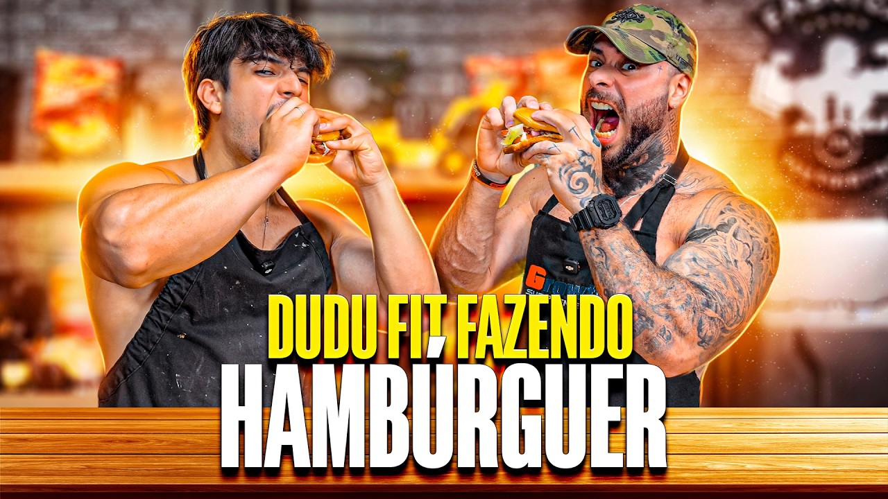 Treina Pesado, Come Hamb&uacute;rguer: A Dieta Real do Dudu Fit | Monstro na Cozinha #060