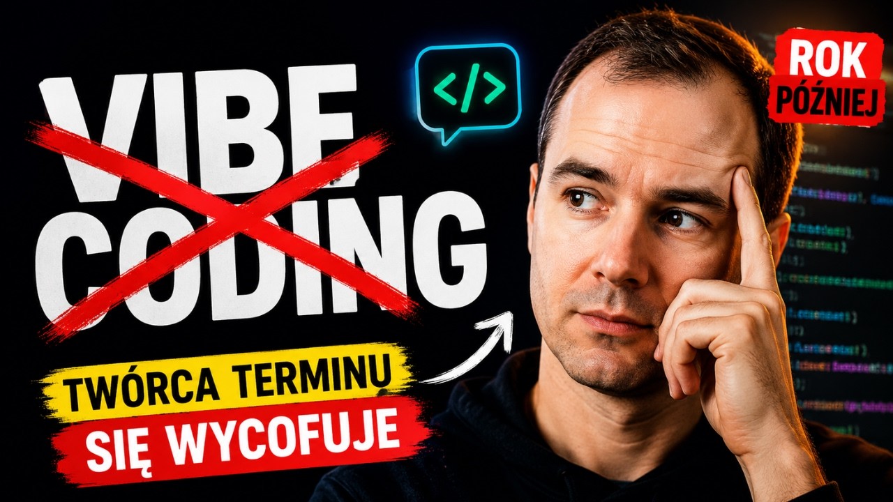 Wymyślił 'vibe coding'. Rok p&oacute;źniej chce go wycofać - oto dlaczego