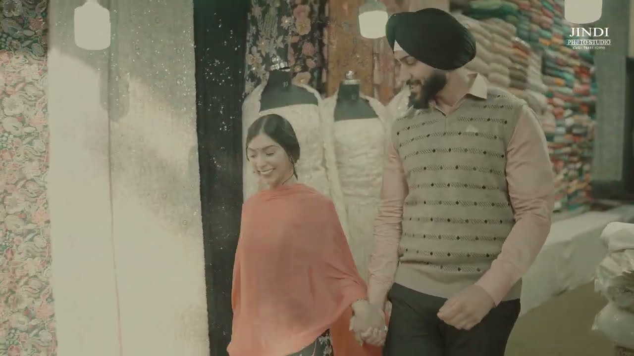 4K || PRE WEDDING || SONG || 2025 || JINDI PHOTO STUDIO || PUNJAB