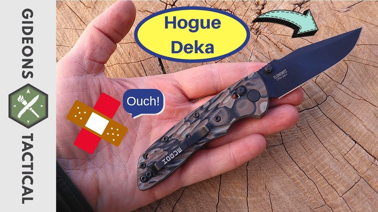 Cool But Ouch! Hogue Deka CPM-20CV Pocket Knife