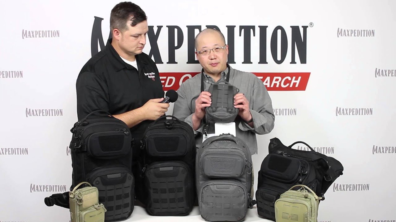 New Maxpedition gear at Shot Show 2016