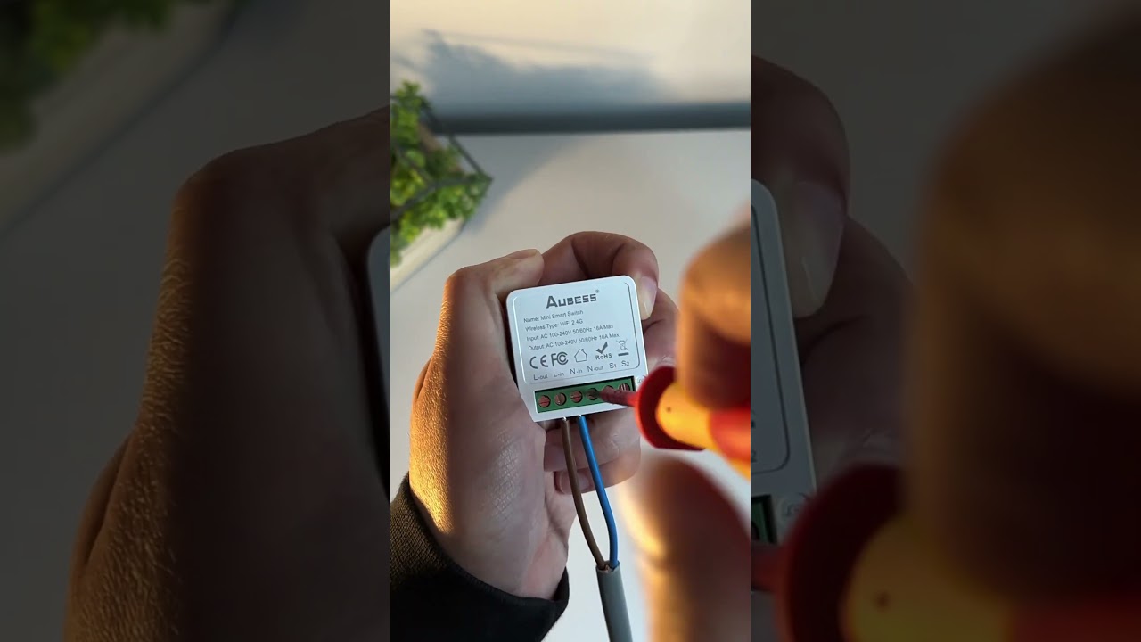 How to connect a Smart Wifi Switch #amazonfinds #electrician