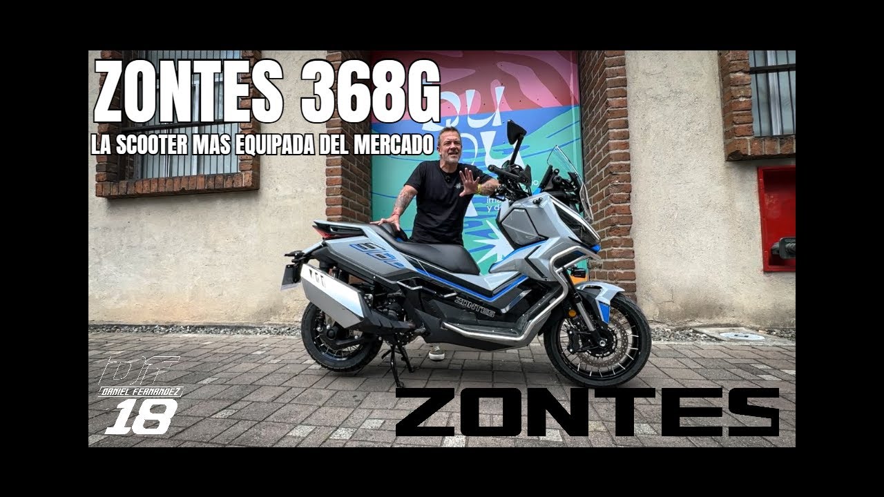 ZONTES 368g / LA SCOOTER MAS AVANZADA DEL MERCADO