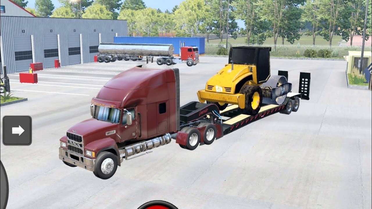 Heavy Truck Driving Skills Gameplay | Extreme Cargo Transport Mission 🚛