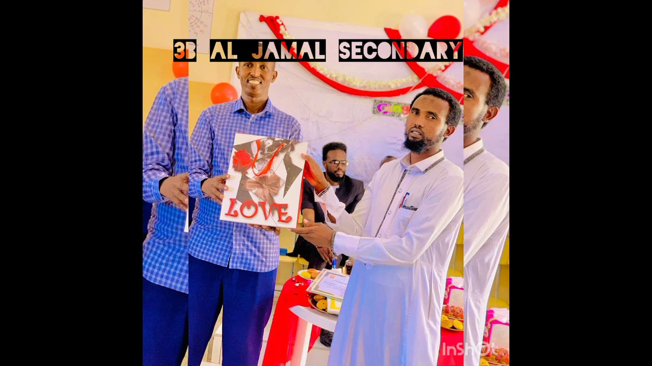 Ardayda 3B al jamal sec iyo maamuus ay u sameeyeen qaar ka mid ah macalimiintooda.