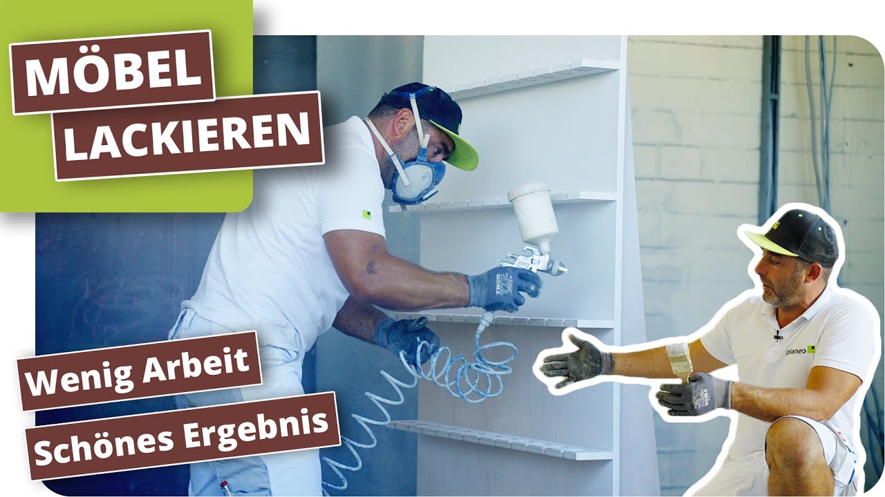 Möbel einfach selbst lackieren