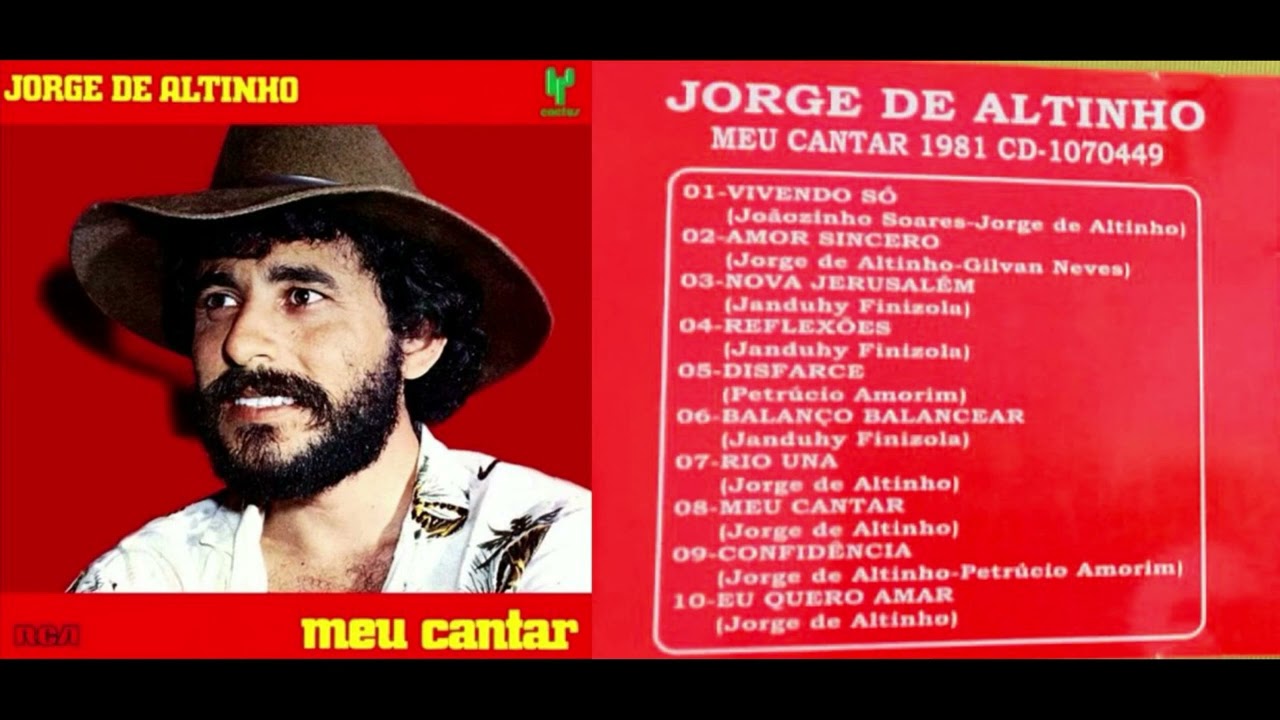 Meu Cantar CD (1981)  Jorge De Altinho  Completo