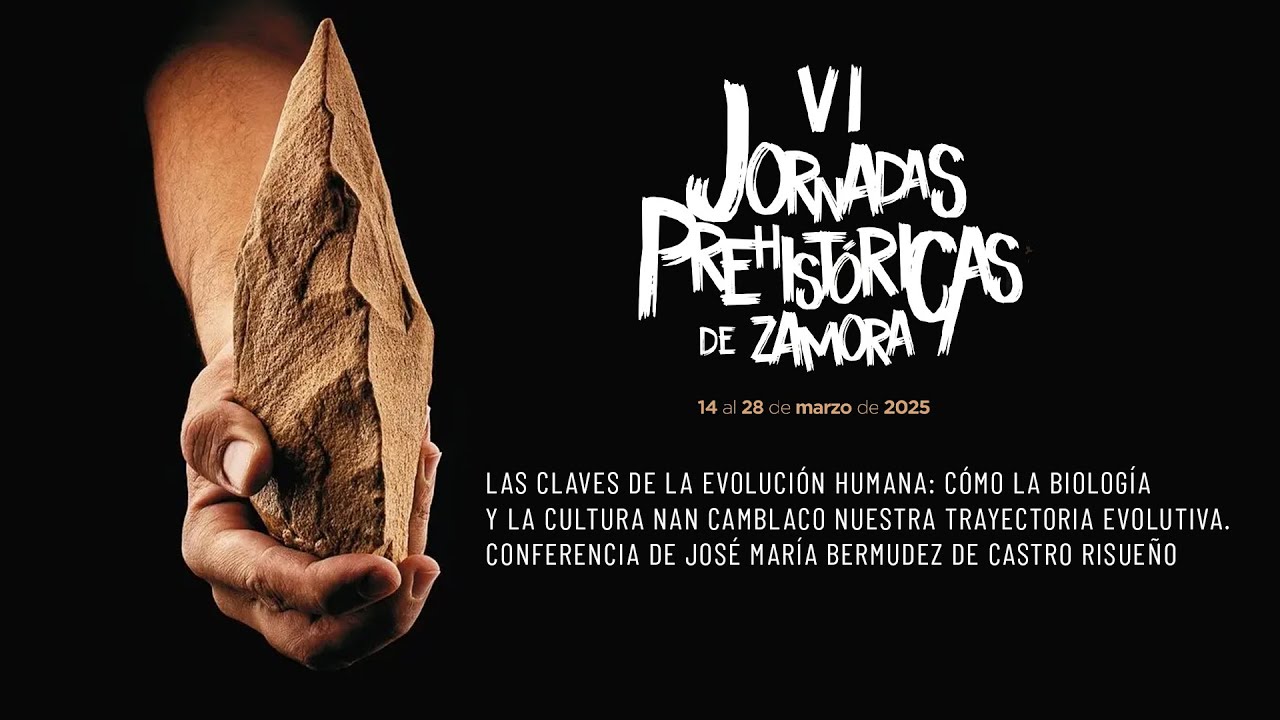 VI JORNADAS PREHISTÓRICAS DE ZAMORA - Conferencia de José María Bermúdez de Castro Risueño