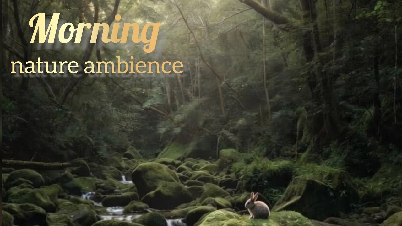 Forest Stream Ambience for Focus & Relaxation | Gentle Nature Sounds for Work & Mindful Calm