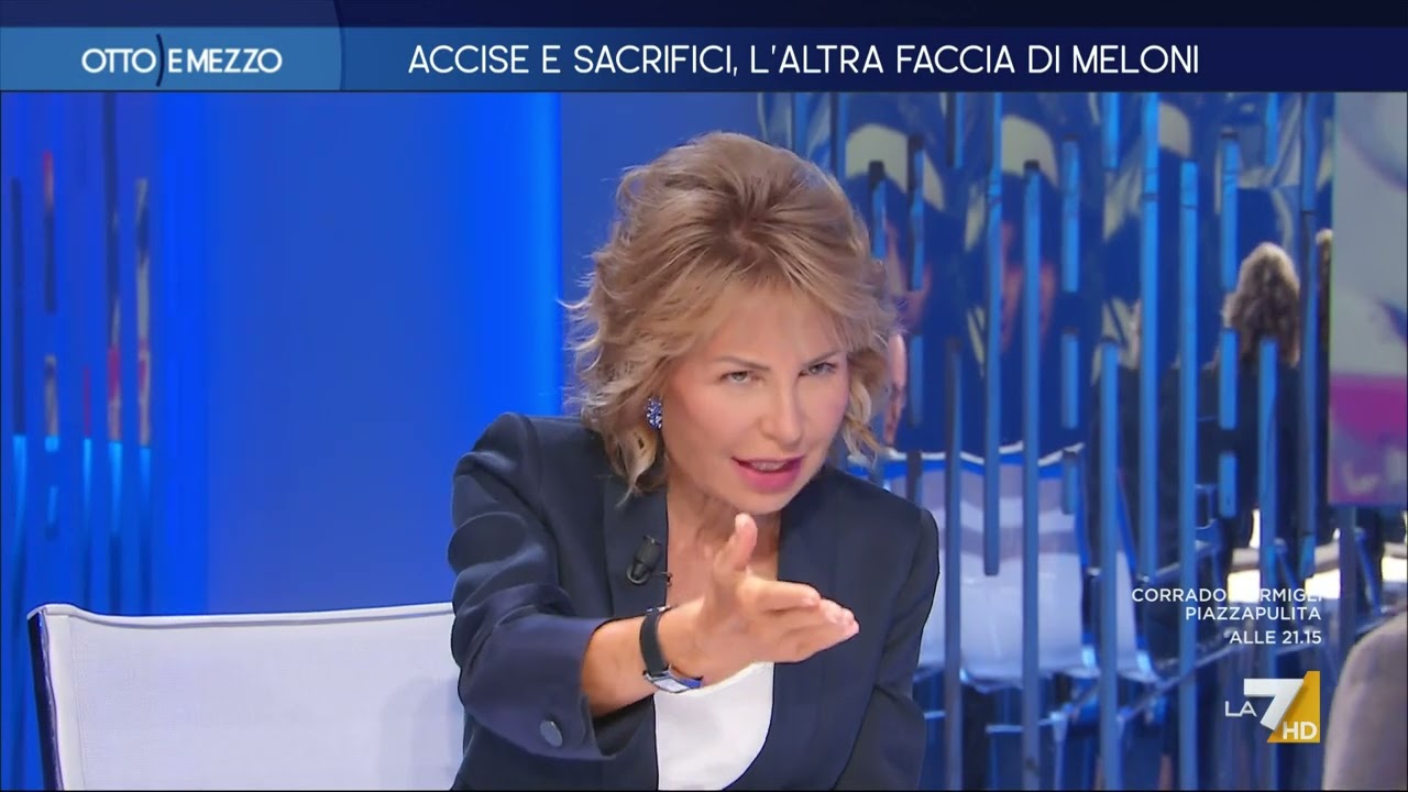 Condono, Gruber perde la pazienza con Sechi: 