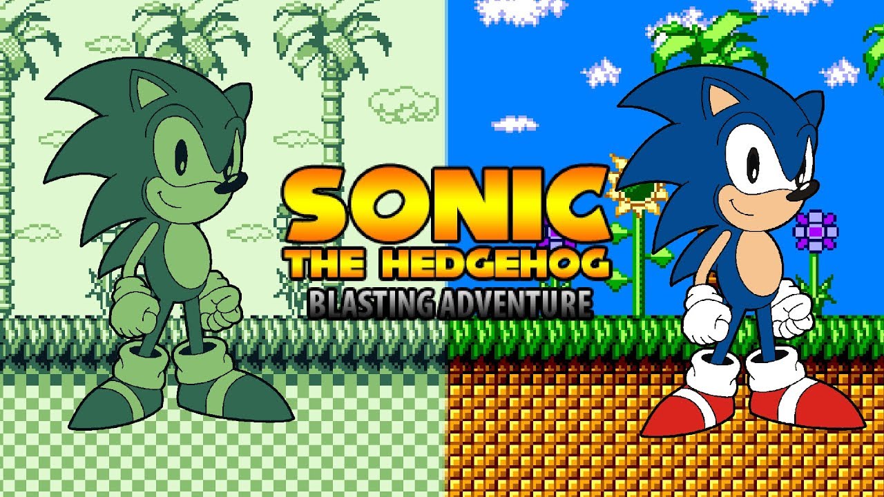 Sonic Blasting Adventure - Gameplay da Vers&atilde;o 4.0