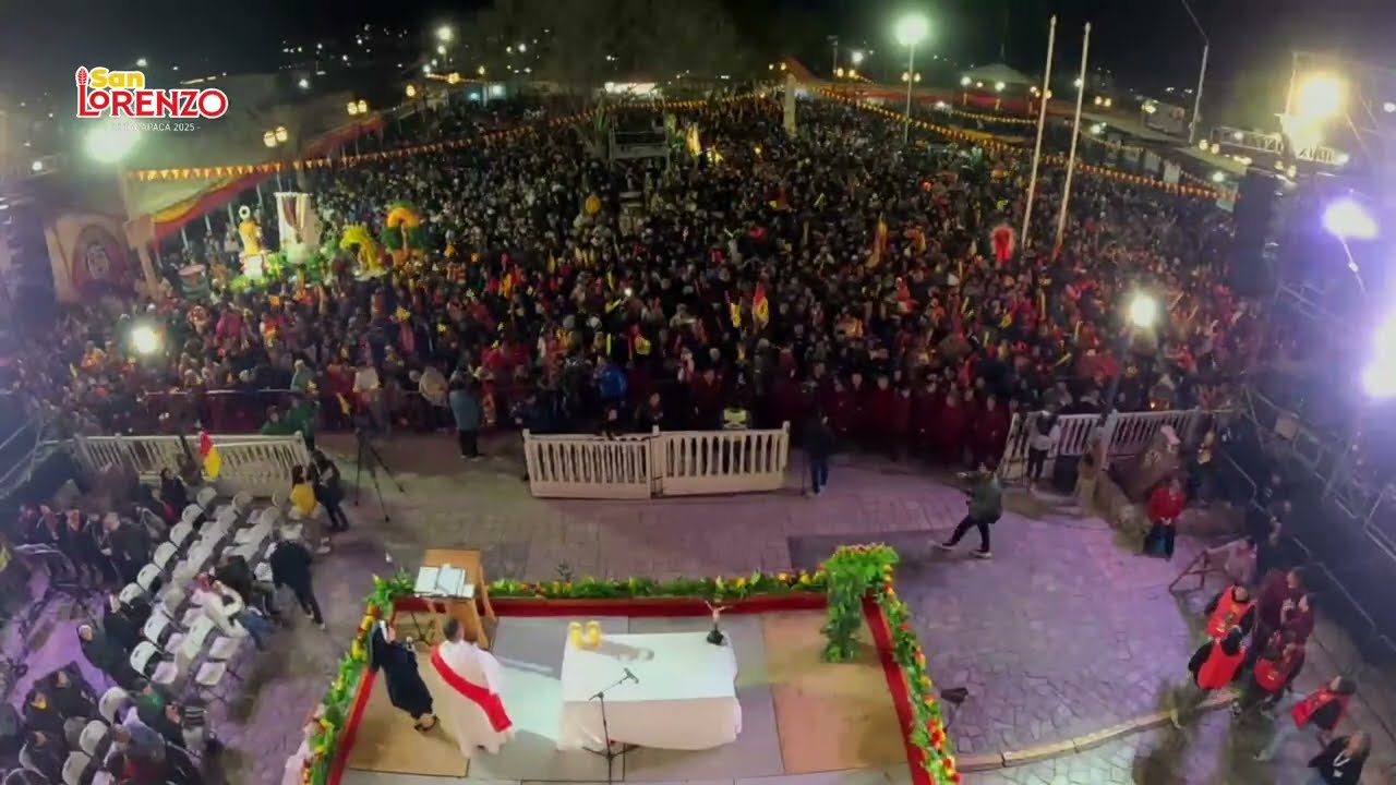 Eucaristía de víspera - Fiesta Patronal San Lorenzo de Tarapacá 2025