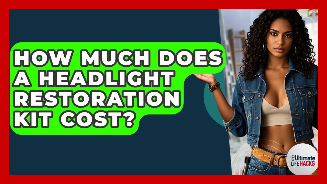 How Much Does A Headlight Restoration Kit Cost? - Ultimate Life Hacks