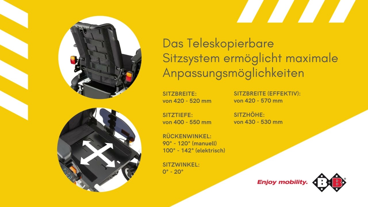 G&uuml;nstiger Elektrorollstuhl mit Power der Rekaom Ejoy FD Video