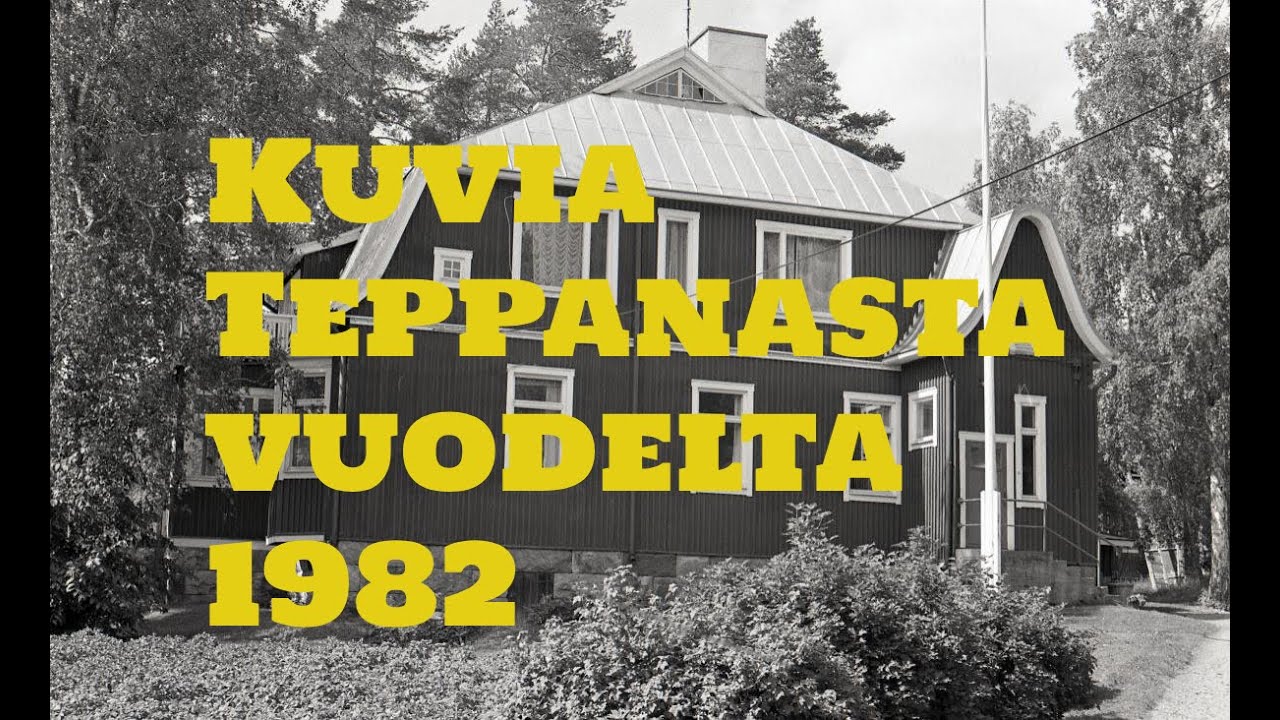 Kuvia Kajaanin Teppanasta vuodelta 1982