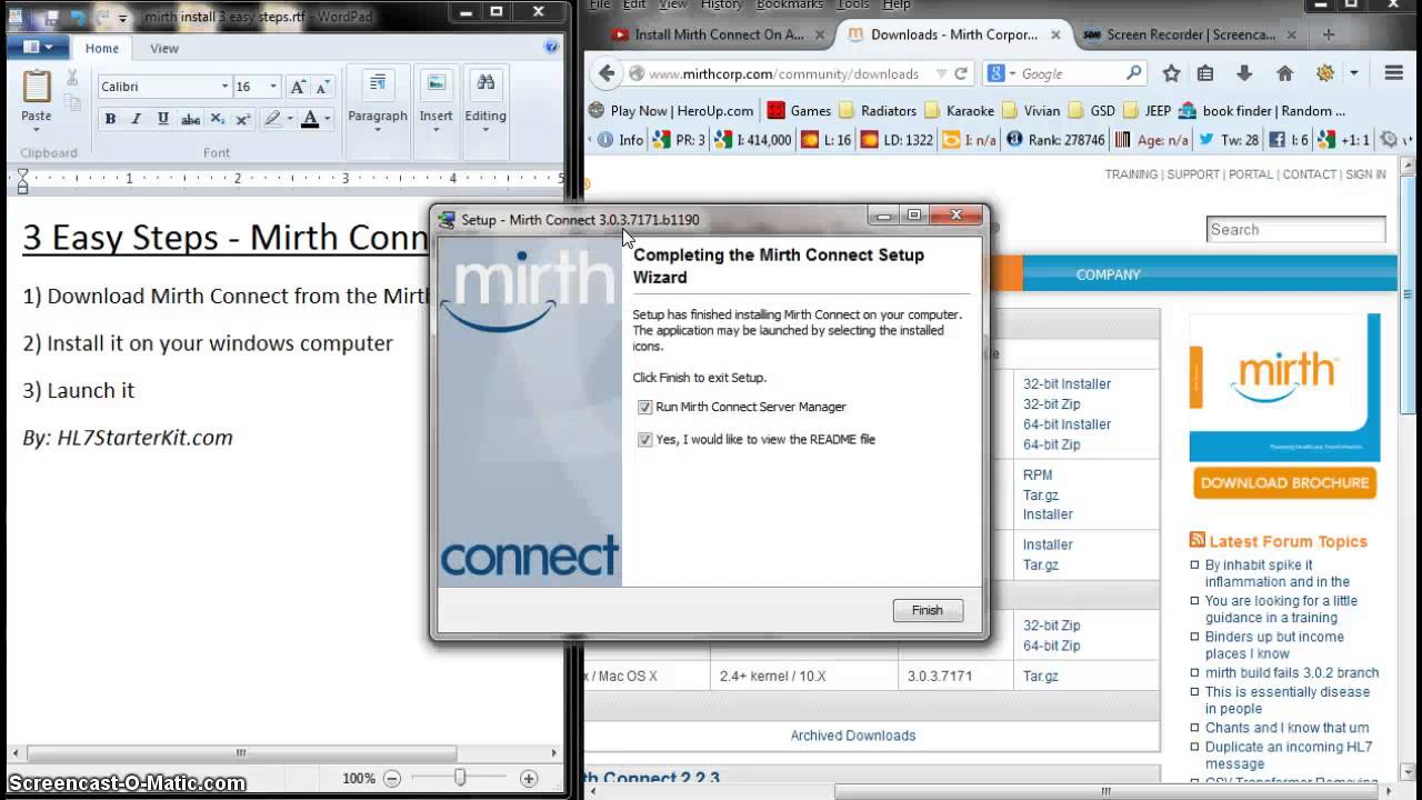 Install Mirth Connect on Windows - 3 Easy Steps