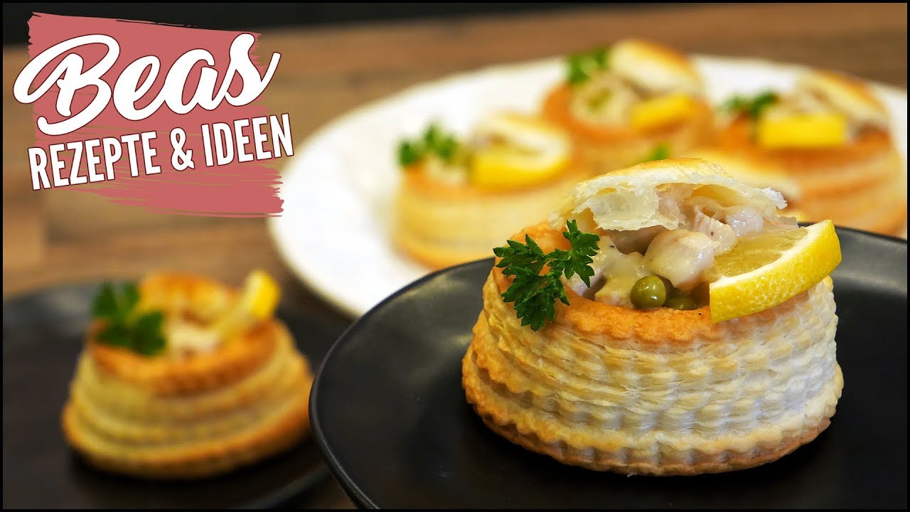 Königinpasteten selber machen mit Ragout fin | Blätterteigpasteten