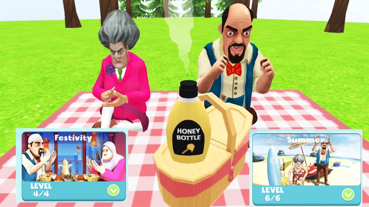 Prankster 3D - Scary Miss T New Chapter Festivities and Summer Pranks