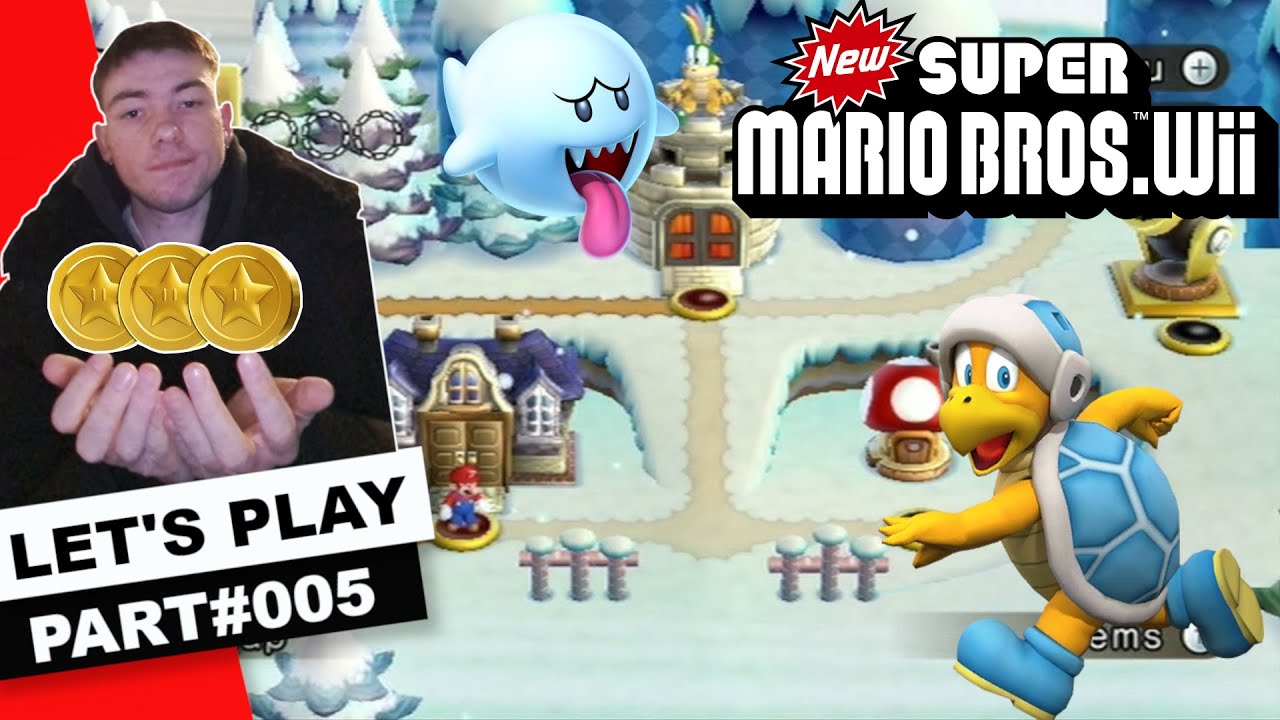 Jetzt rein in die Kälte!!! Let's Play New Super Mario Bros Wii #005/ Albido