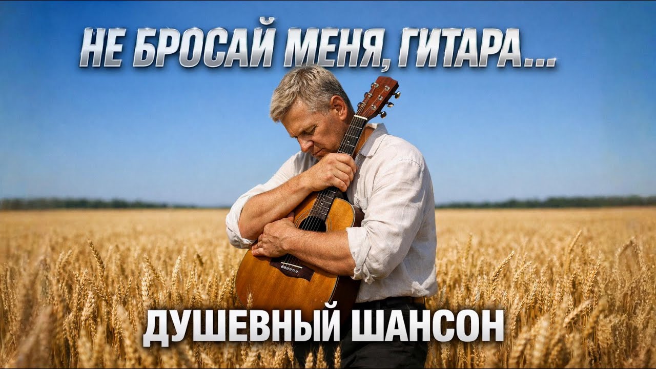 Не бросай меня, гитара…  ДУШЕВНЫЙ ШАНСОН