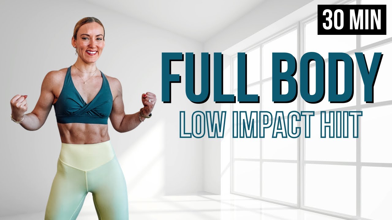 💪 30 Min Full Body HIIT Workout | Home Workout | Low Impact & No Jumping