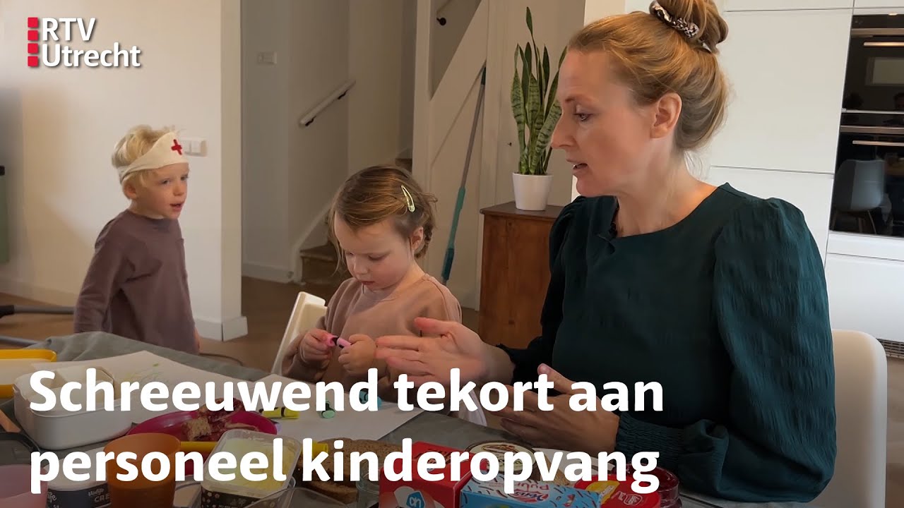 Noodgedwongen minder werken omdat de kinderen thuis zijn | RTV Utrecht