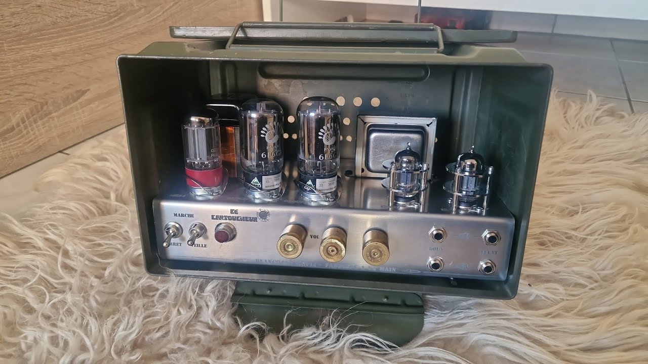Audio Test - Le Cartoucheur amp
