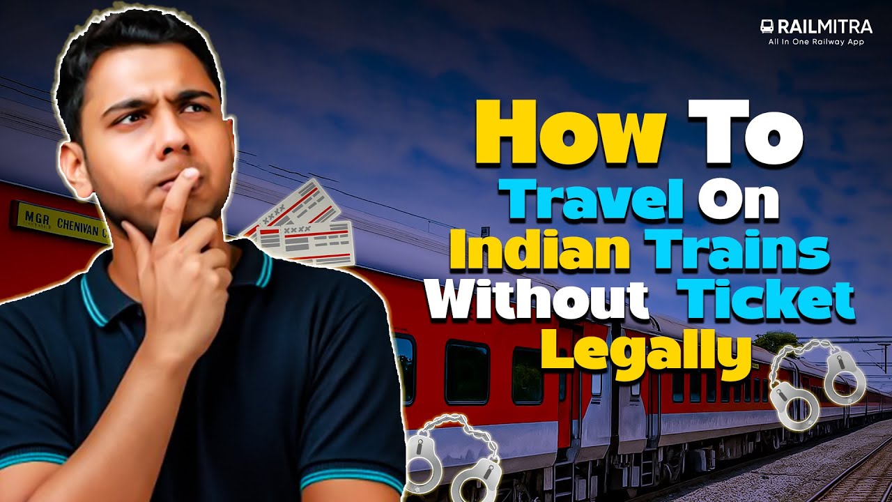 How to Travel on Indian Trains Without a Ticket Legally | EFT Explained | RailMitra Guide #railways