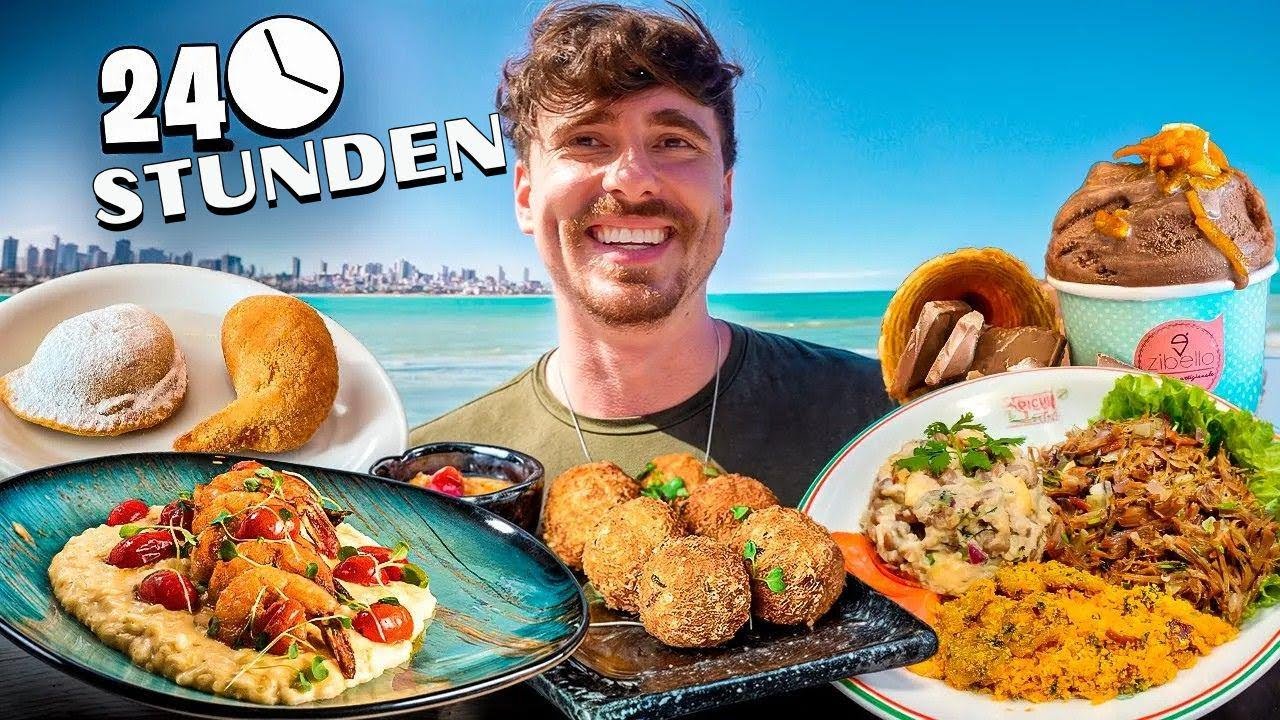 24 Stunden Essen in João Pessoa, Brasilien | Folge 16/27
