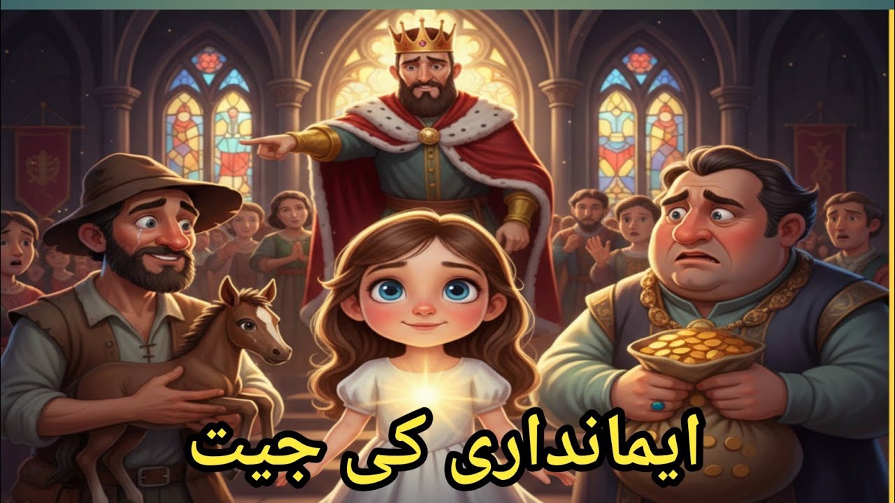 Honesty Wins in the king's court|A powerful moral story|چالاکی یار گئ سچ جیت گیا 
