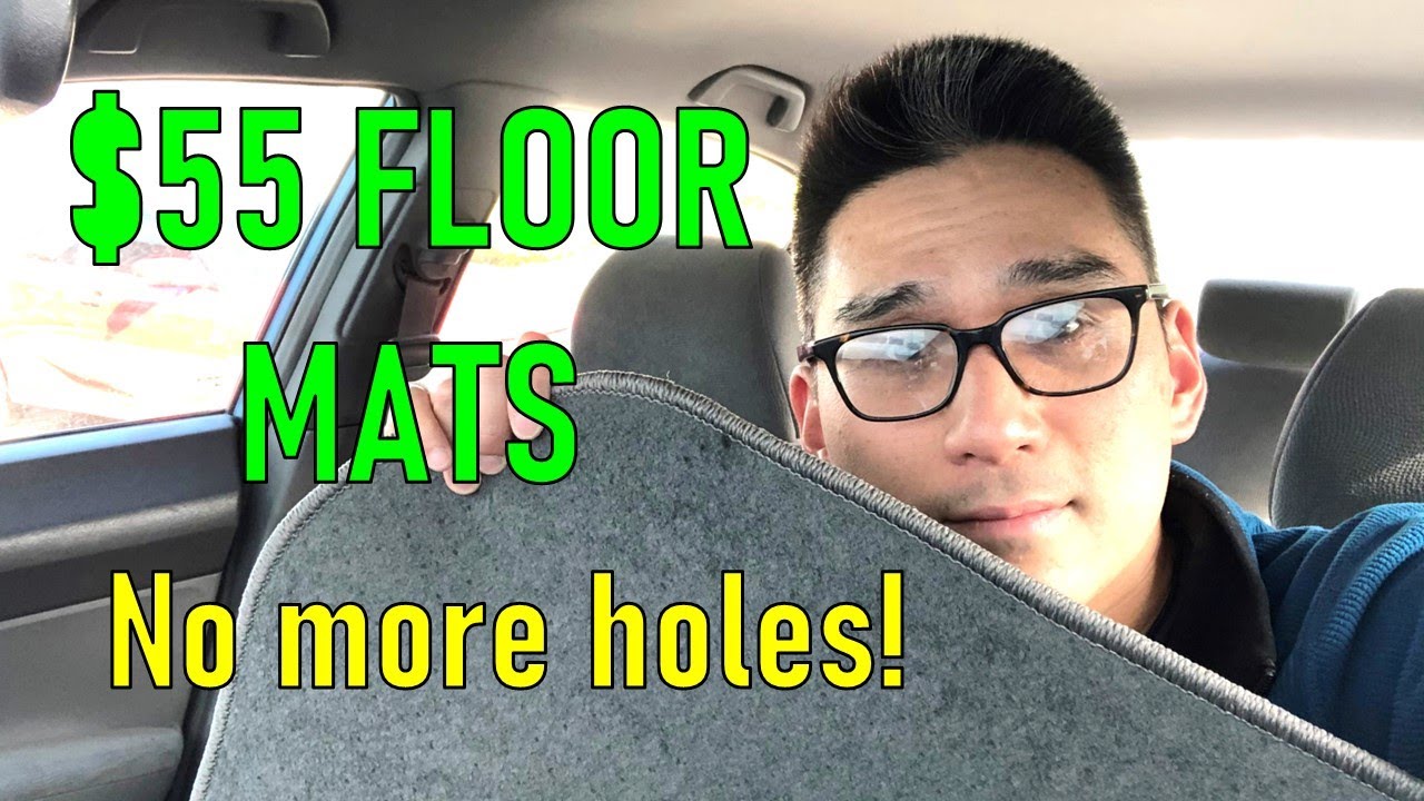 Review of the $55 Ebay FLOOR MATS! Fix the holes in your carpet and floor mats! 2006 8th Honda Civic